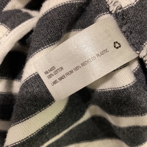 Gap Striped Moto Style Zip Blazer Jacket EUC - Picture 9 of 12